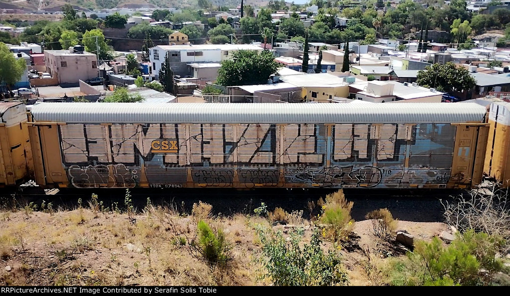 TTGX 978943 Rack CSX Con Grafiti 